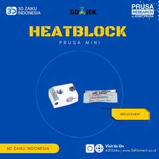 Original Josef Prusa Mini Hotend Heater Block Heatblock Replacement